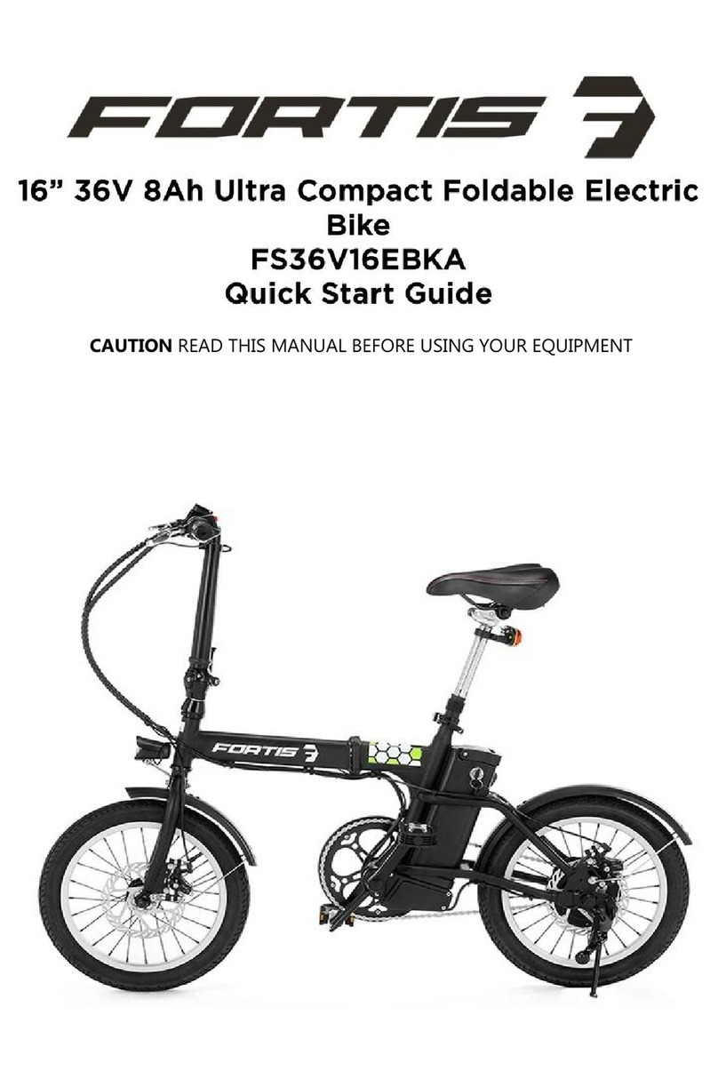 Fortis FS36V16EBKA quick start guide