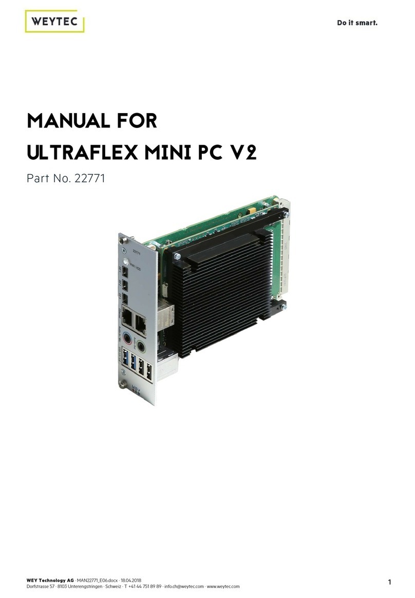 Weytec UltraFlex Mini PC V2 manual Weytec UltraFlex Mini PC V2 manual
