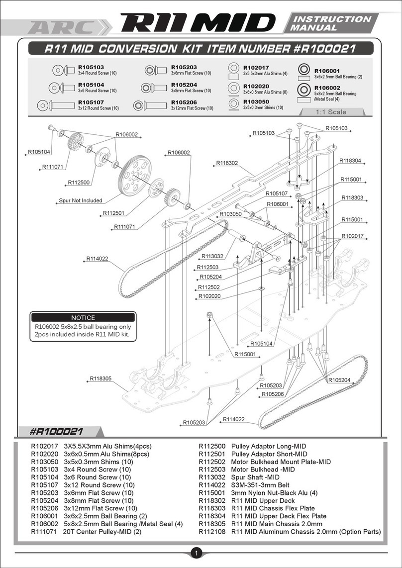 ARC R11 MID User manual