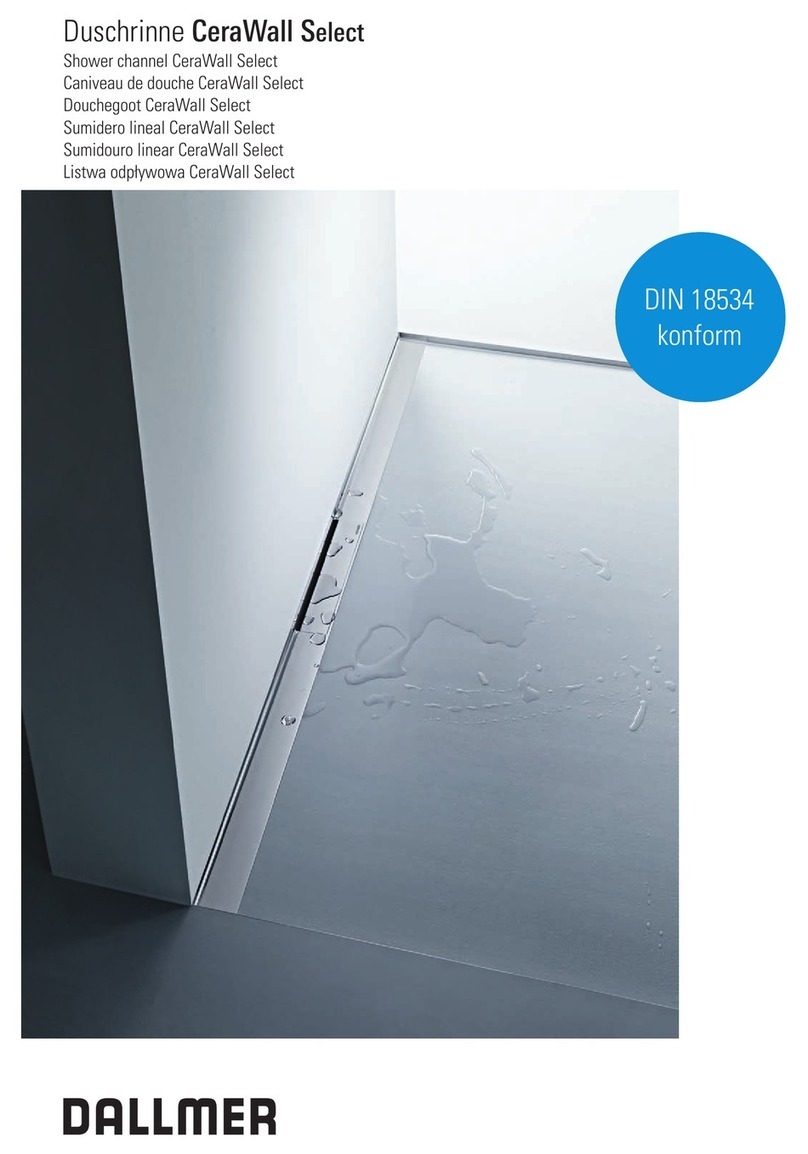 Dallmer CeraWall Select manual
