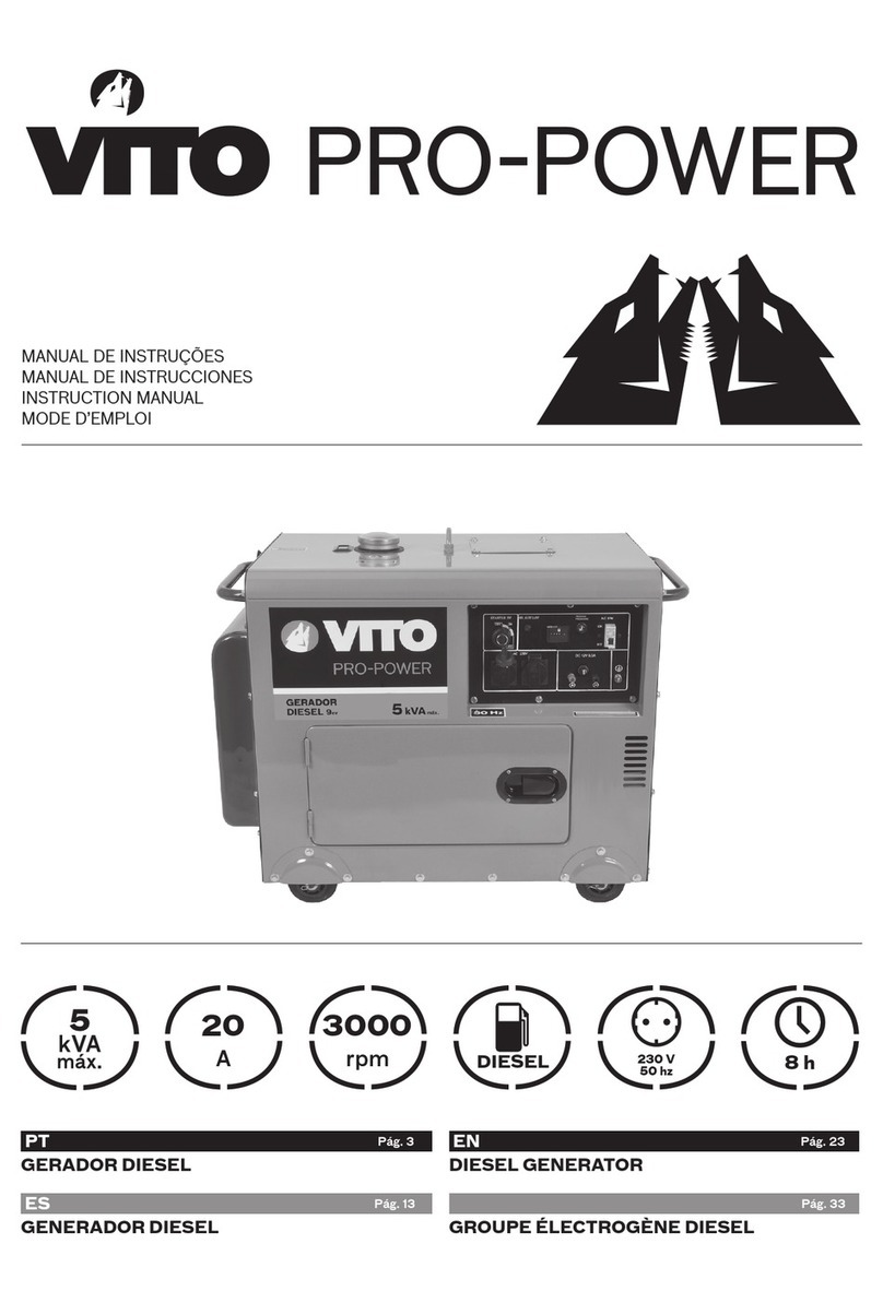 VITO Pro-power VIGD5SH User manual