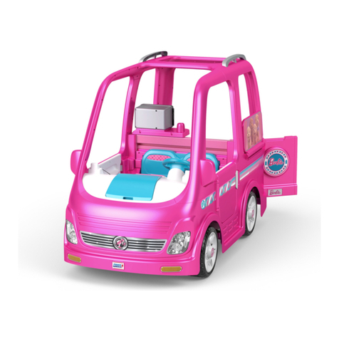 Fisher-Price POWER WHEELS Barbie FRC29 owner's manual