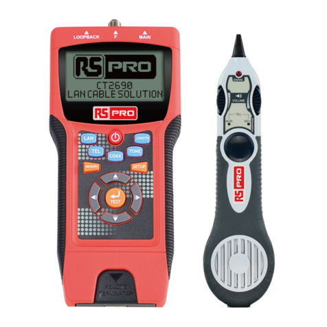 RS PRO CT2690 User manual