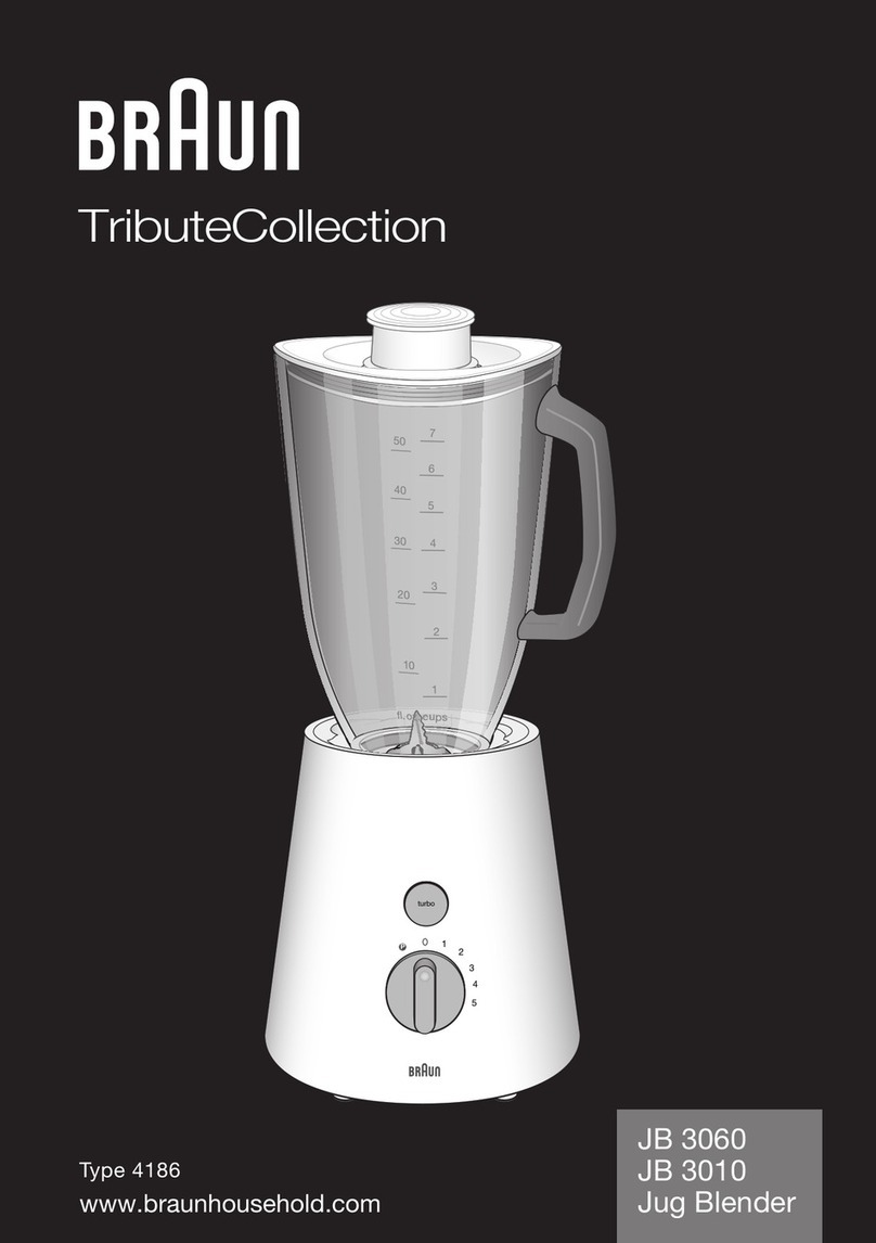 Braun TributeCollection JB 3010 User manual