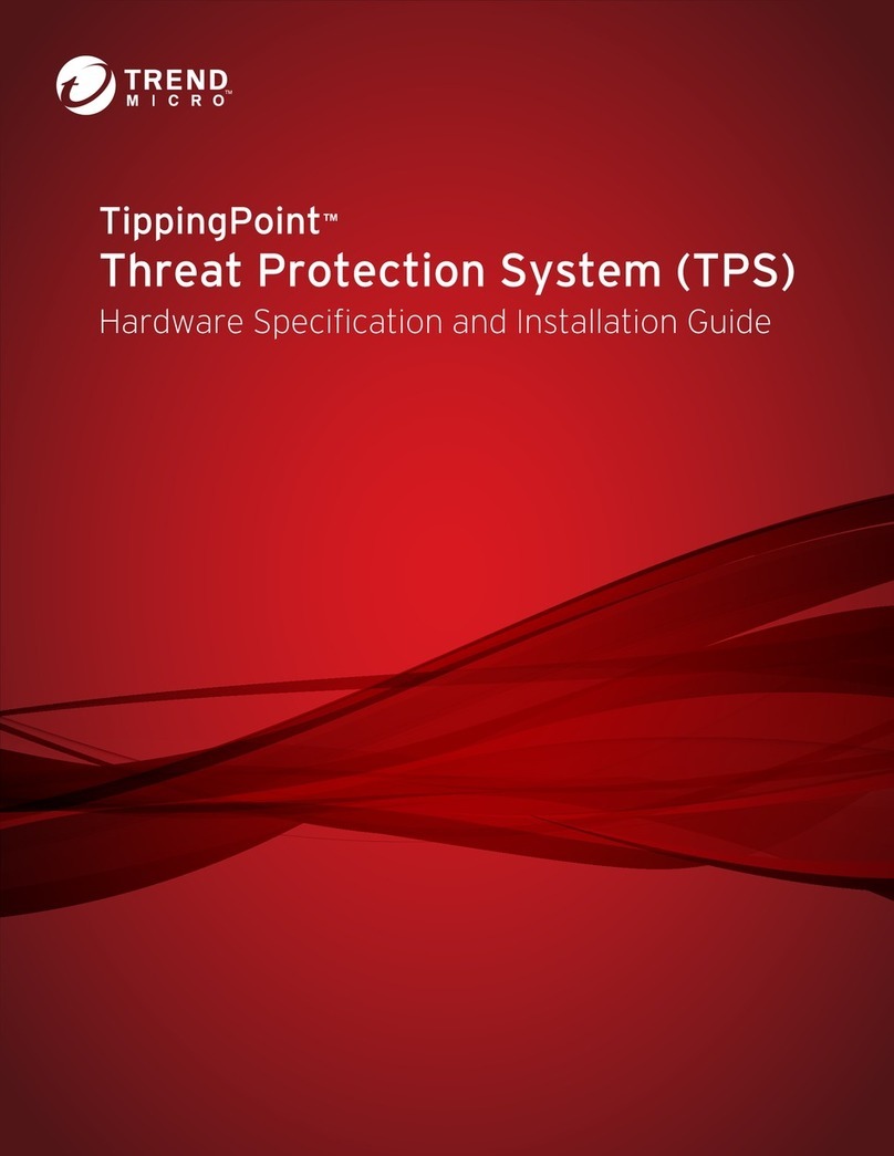 Trend Micro TPS TX Series User manual