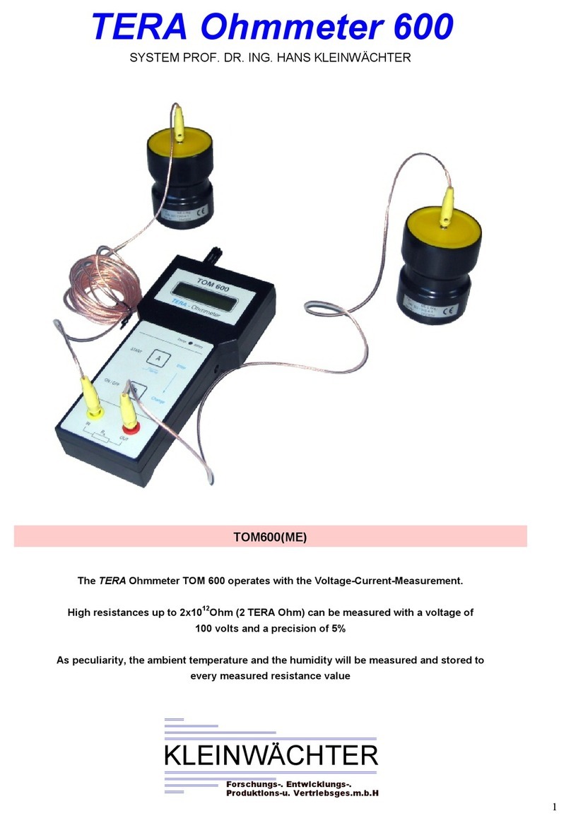 Tera TOM 600 ME User manual