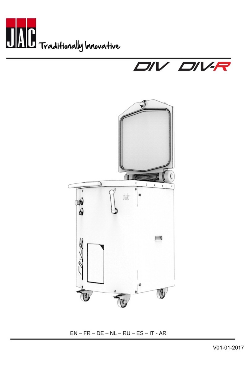 JAC DIV Translation of original user instructions