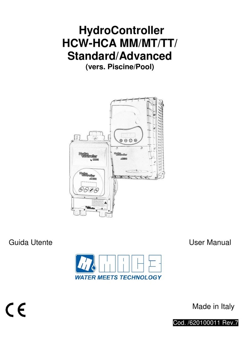 MAC3 HydroControllerHCW-MM Standard user manual