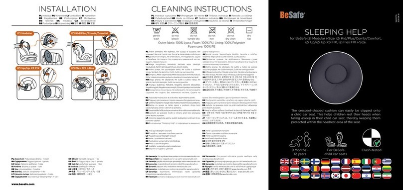BESAFE SLEEPING HELP instruction manual