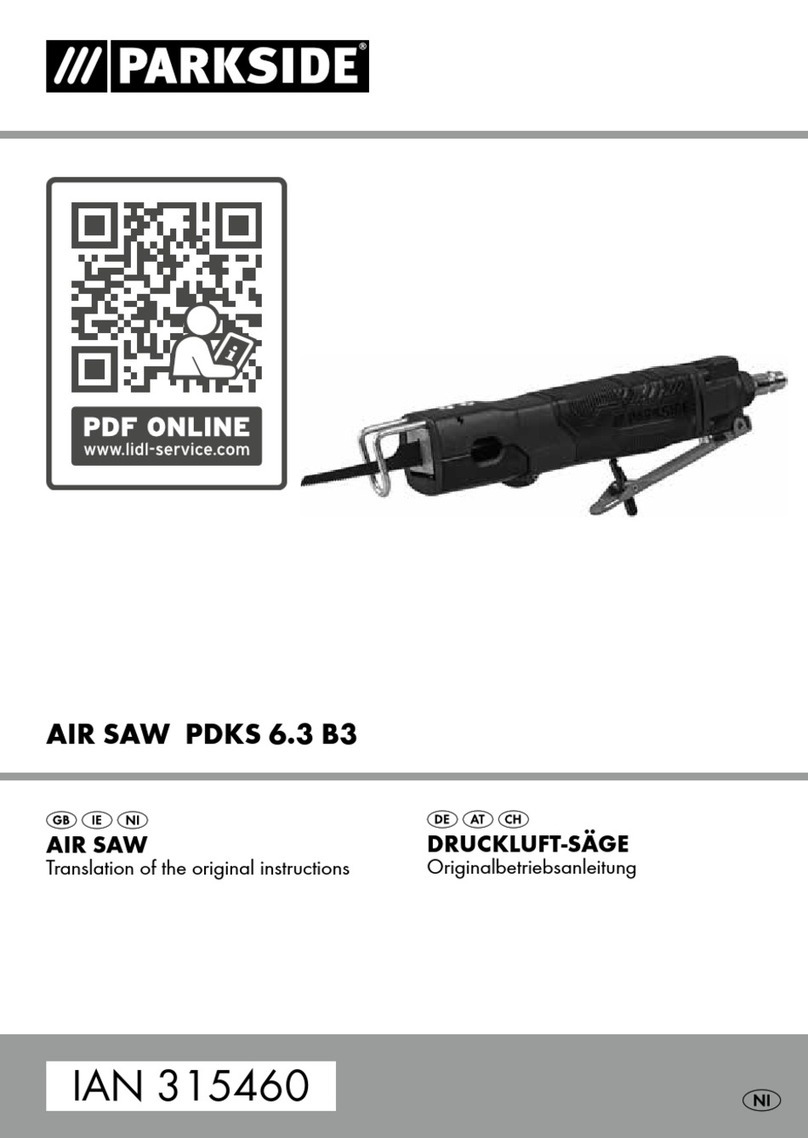 Parkside PDKS 6.3 B3 instruction manual
