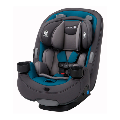 Safety 1st Grow and Go 3-in-1 instructions