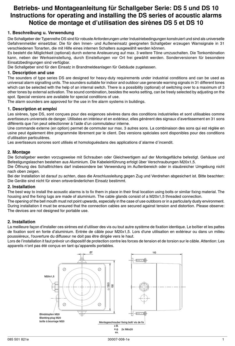 Pfannenberg DS Series Instruction Manual