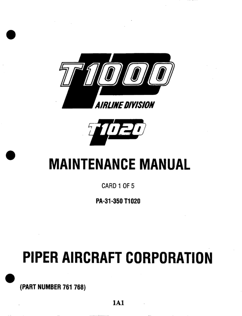 Piper Navajo Chieftain PA-31-350 User manual