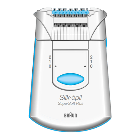 Braun Silkepil Supersoft EE 1020 User manual