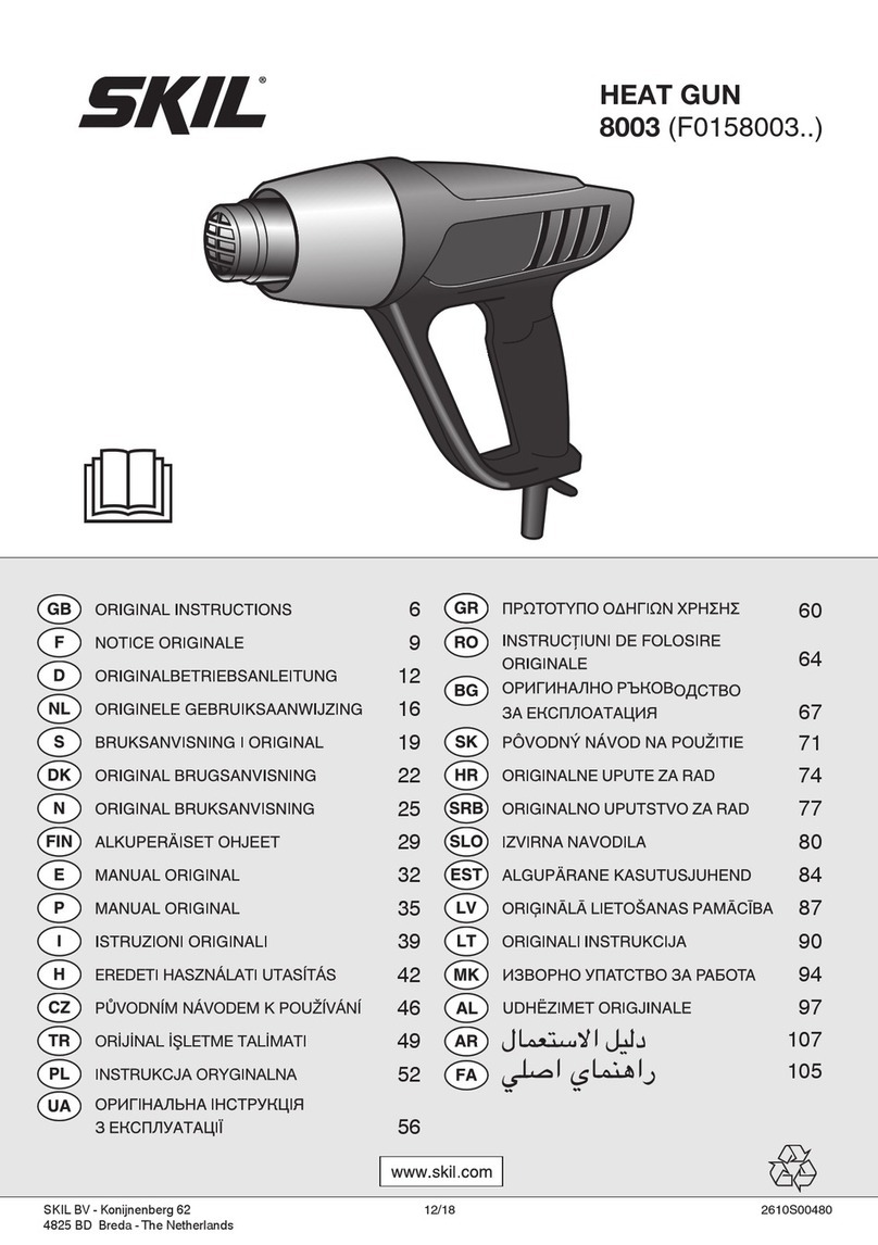 Skil 8003 Original instructions