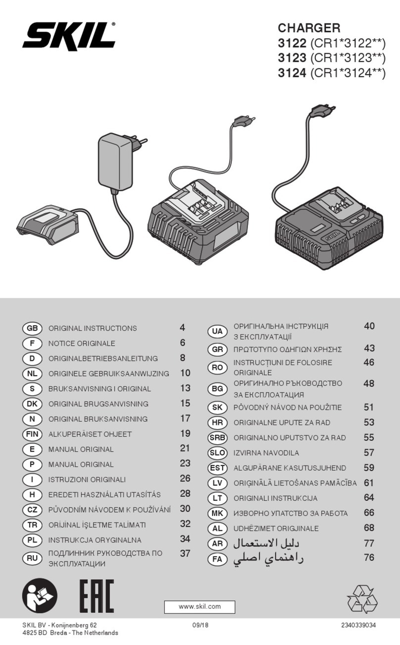 Skil 3122 Original instructions