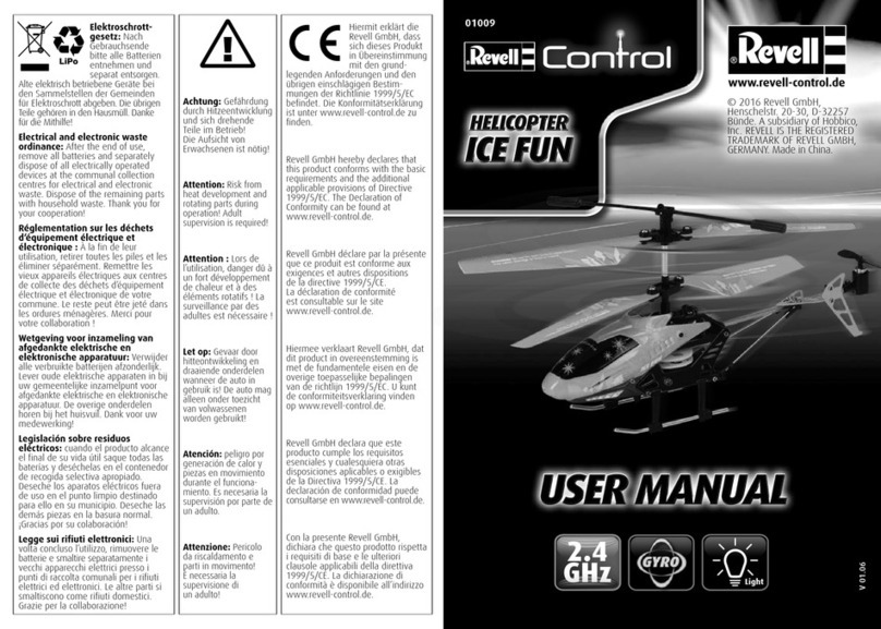 REVELL Control ICE FUN user manual