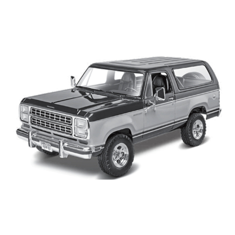 REVELL 80 DODGE RAMCHARGER Assembly manual