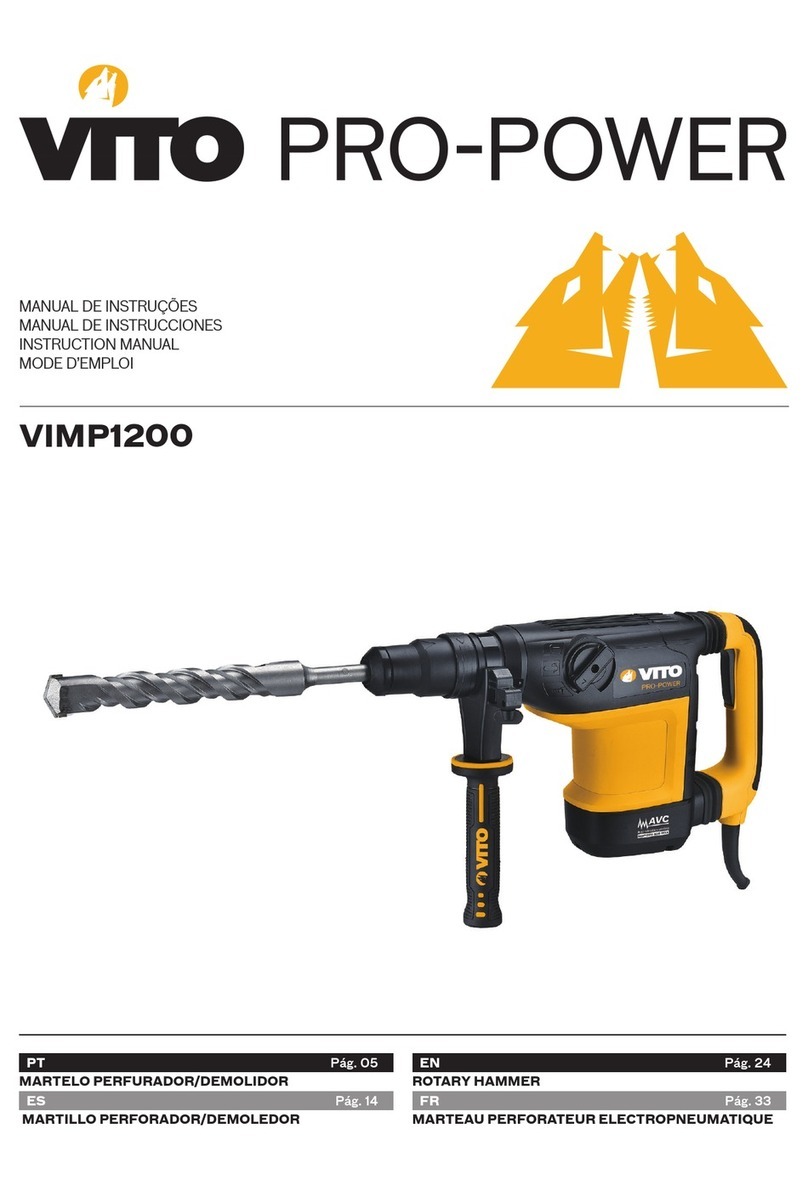 VITO PRO-POWER VIMP1200 User manual