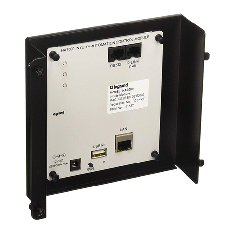 LEGRAND HA7000 User manual