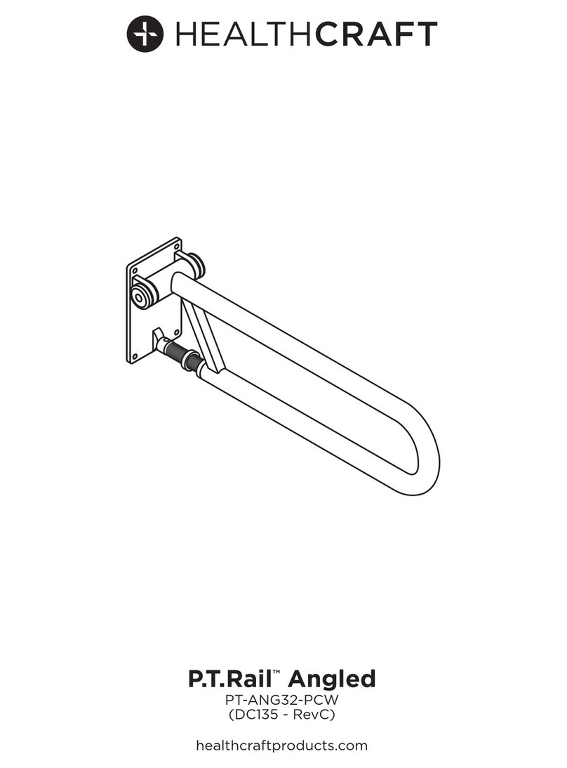 Healthcraft P.T.Rail Angled manual
