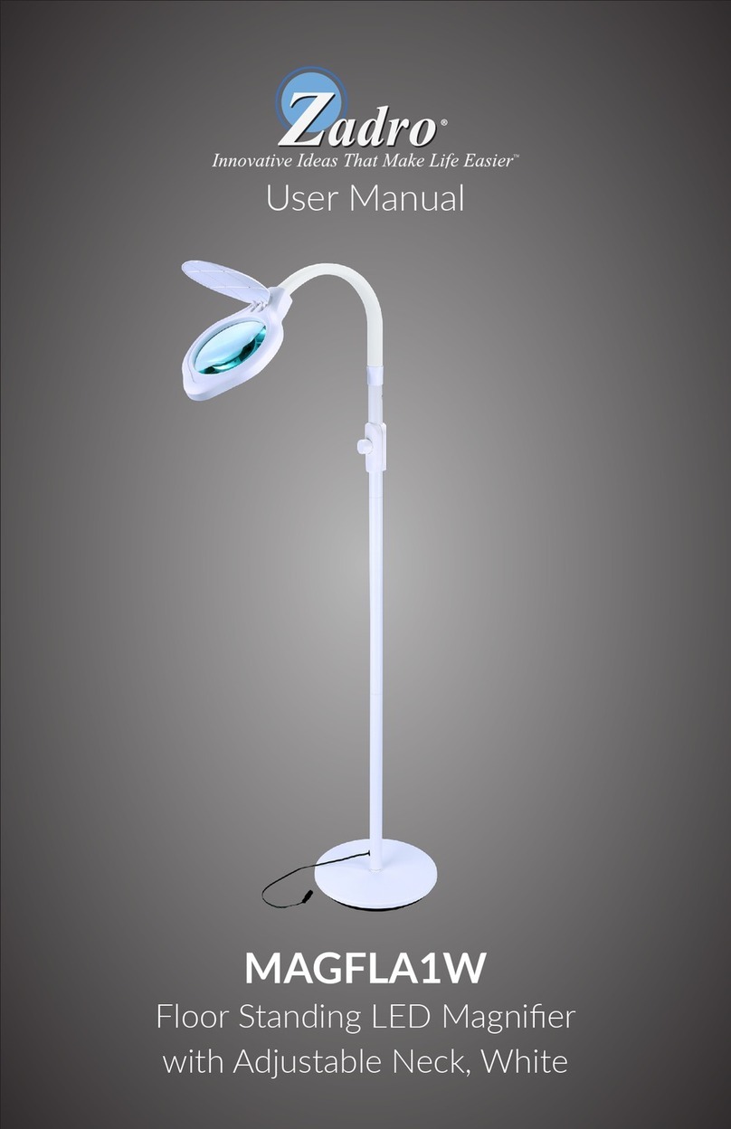 Zadro MAGFLA1W User manual