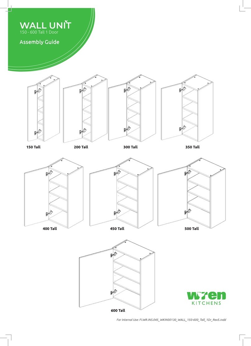 Wren Kitchens 200 Tall User manual Wren Kitchens 200 Tall User manual