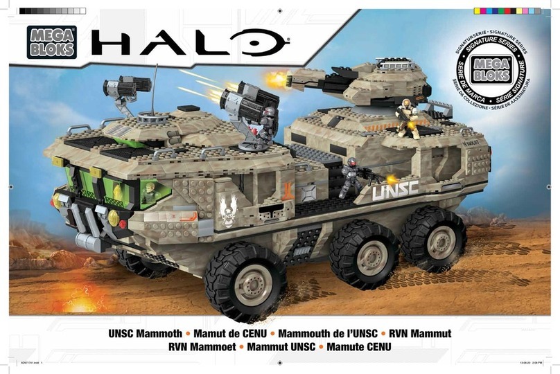 Mega Bloks Signature Series User manual