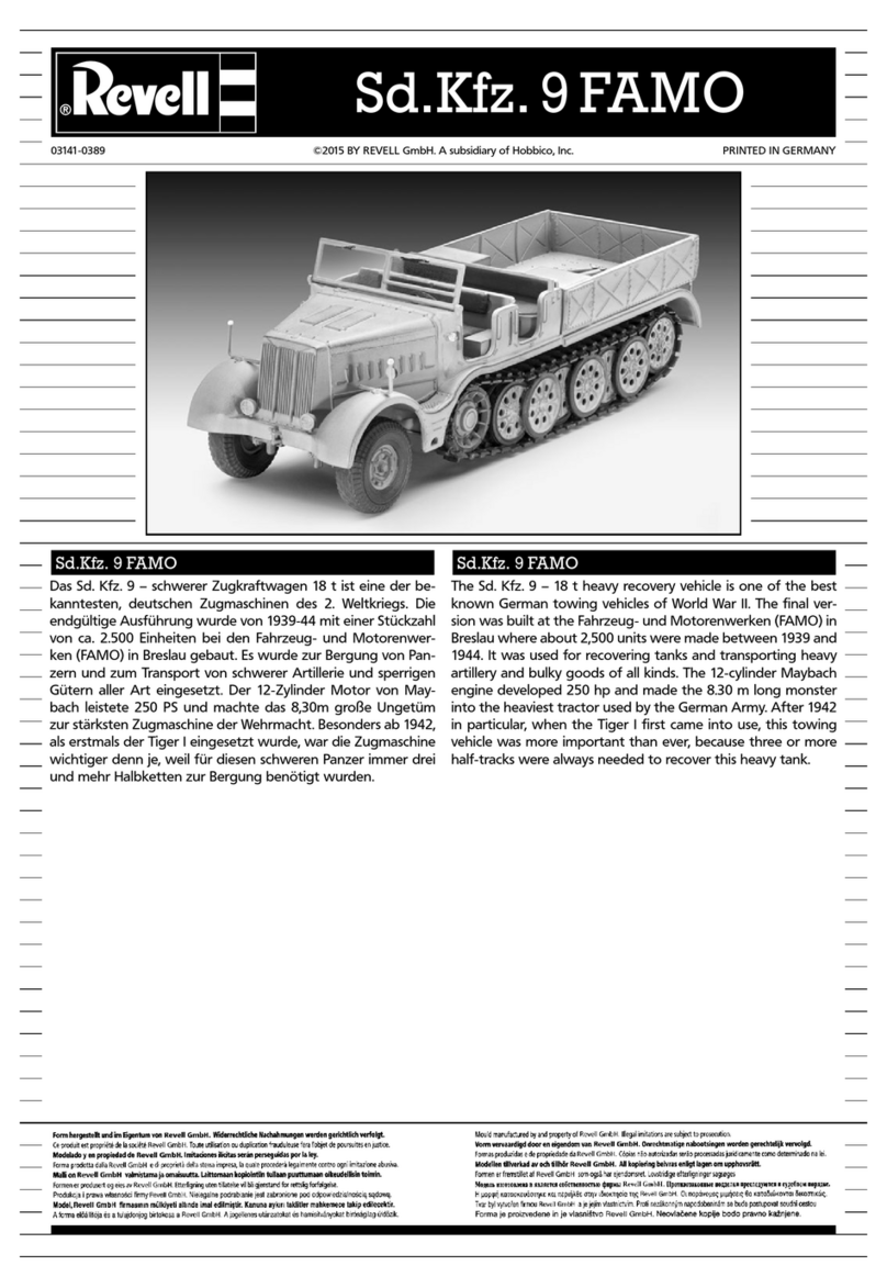REVELL Sd.Kfz. 9 FAMO Assembly manual