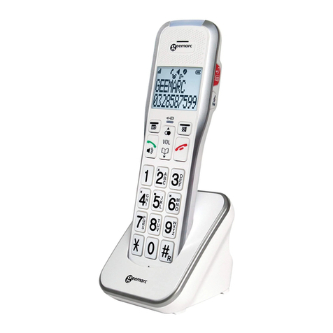 Geemarc AMPLIDECT 595 U.L.E Quick user guide