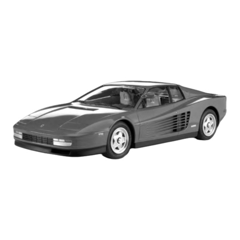 REVELL Ferrari Testarossa User manual