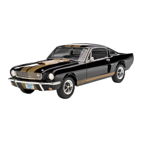 REVELL Shelby Mustang GT 350 H Assembly manual