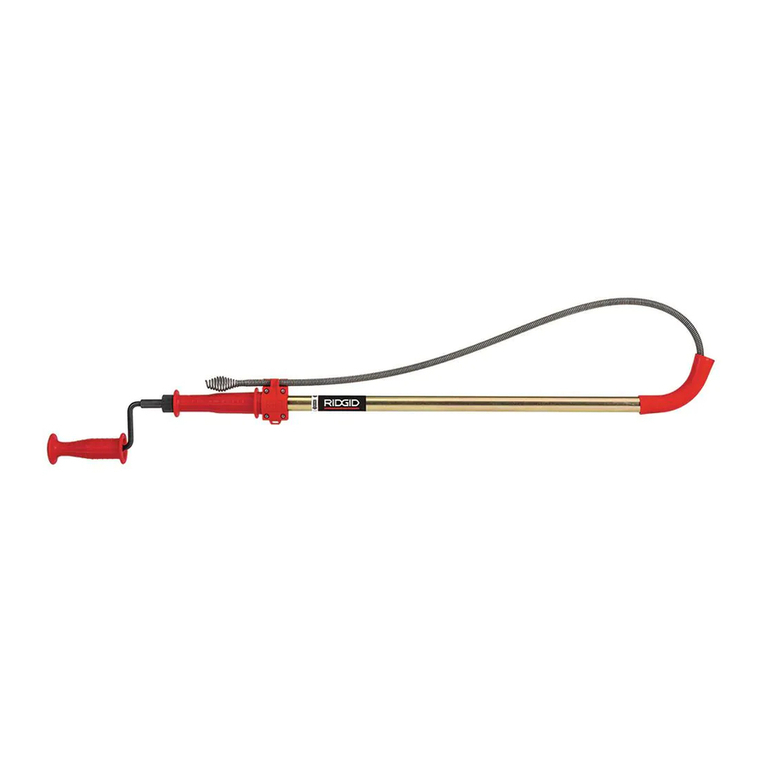 RIDGID K-6P User manual