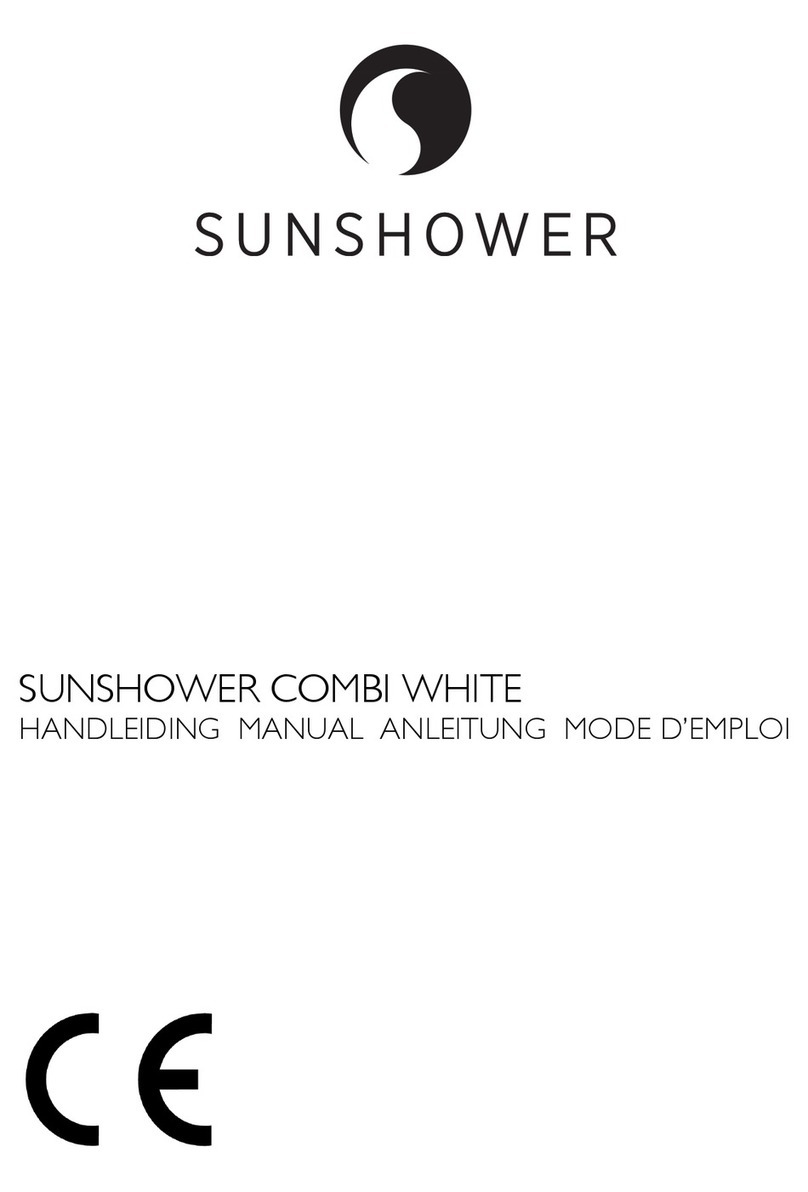 Sunshower COMBI WHITE manual