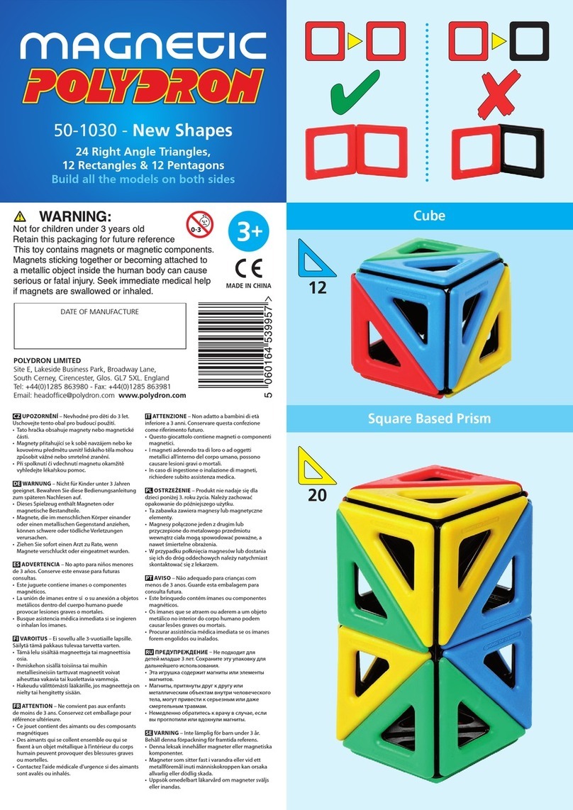Polydron 50-1030 User manual Polydron 50-1030 User manual