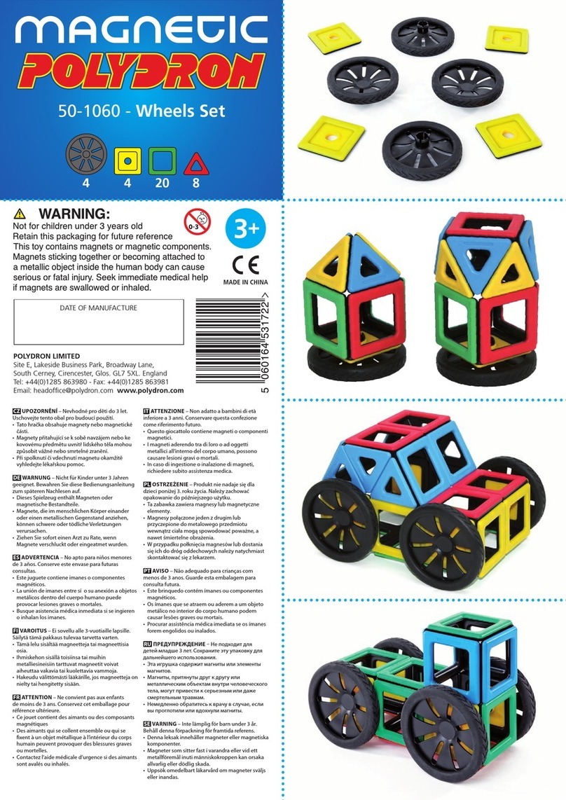 Polydron 50-1060 User manual Polydron 50-1060 User manual