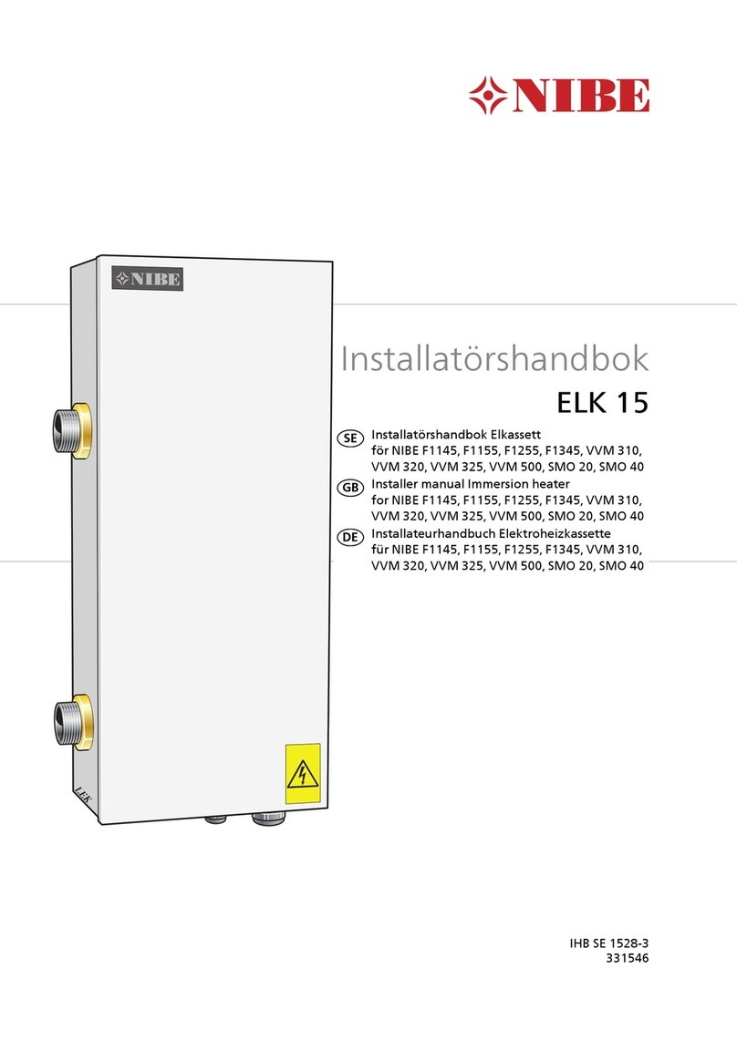 Nibe ELK 15 Installer manual