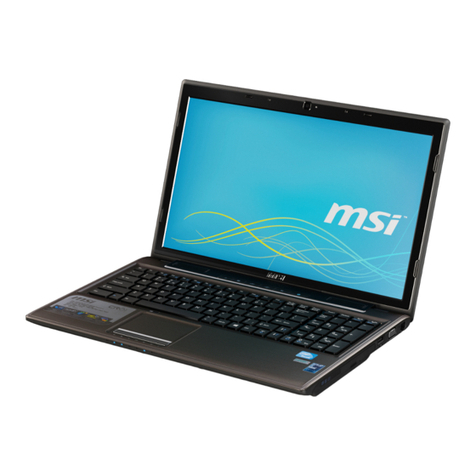 MSI CX61 Installation instructions