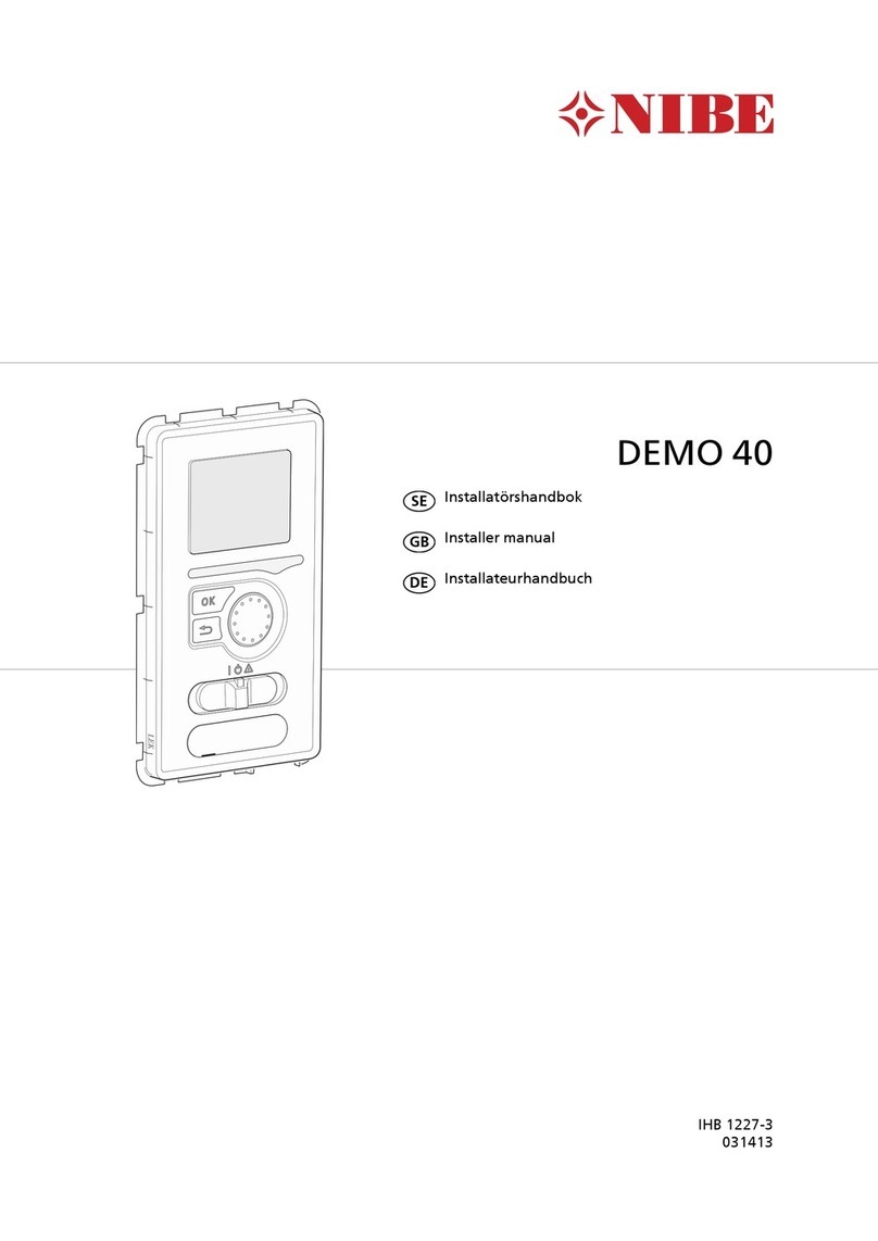 Nibe DEMO 40 Installer manual