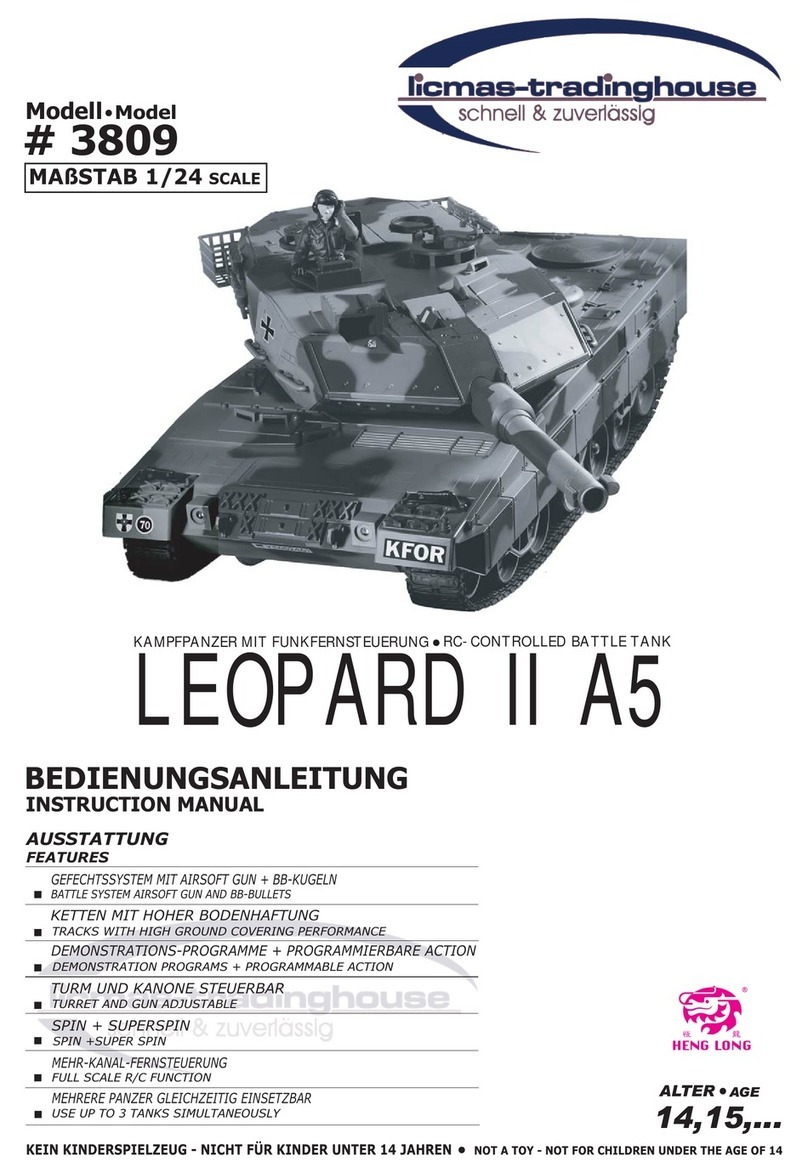 Heng Long LEOPARD II A5 User manual