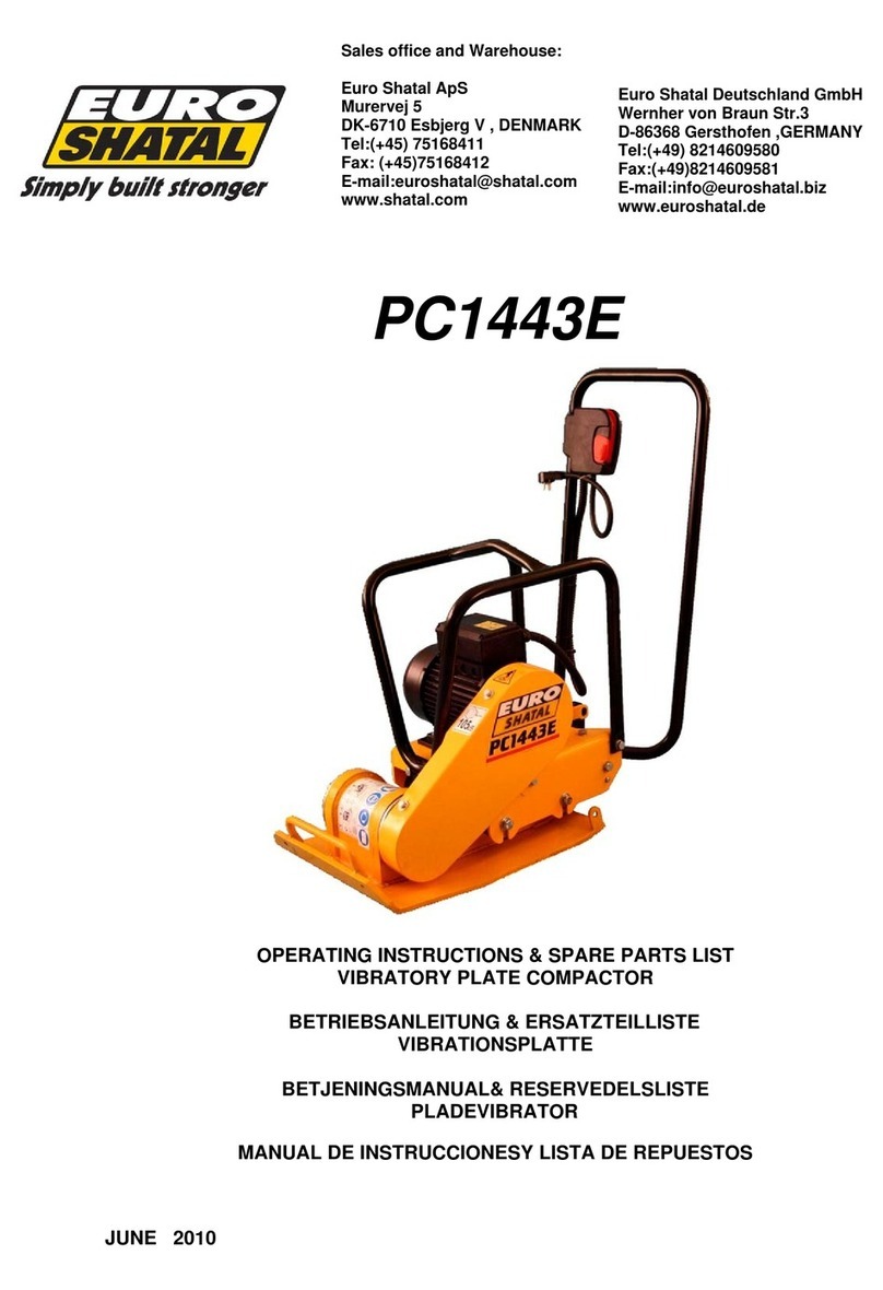 Euro Shatal PC1443E User manual