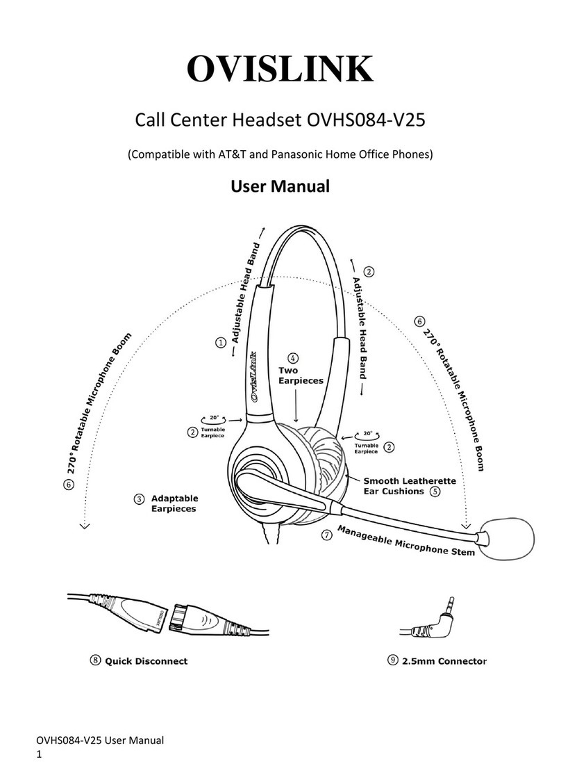 Ovislink OVHS084-V25 user manual