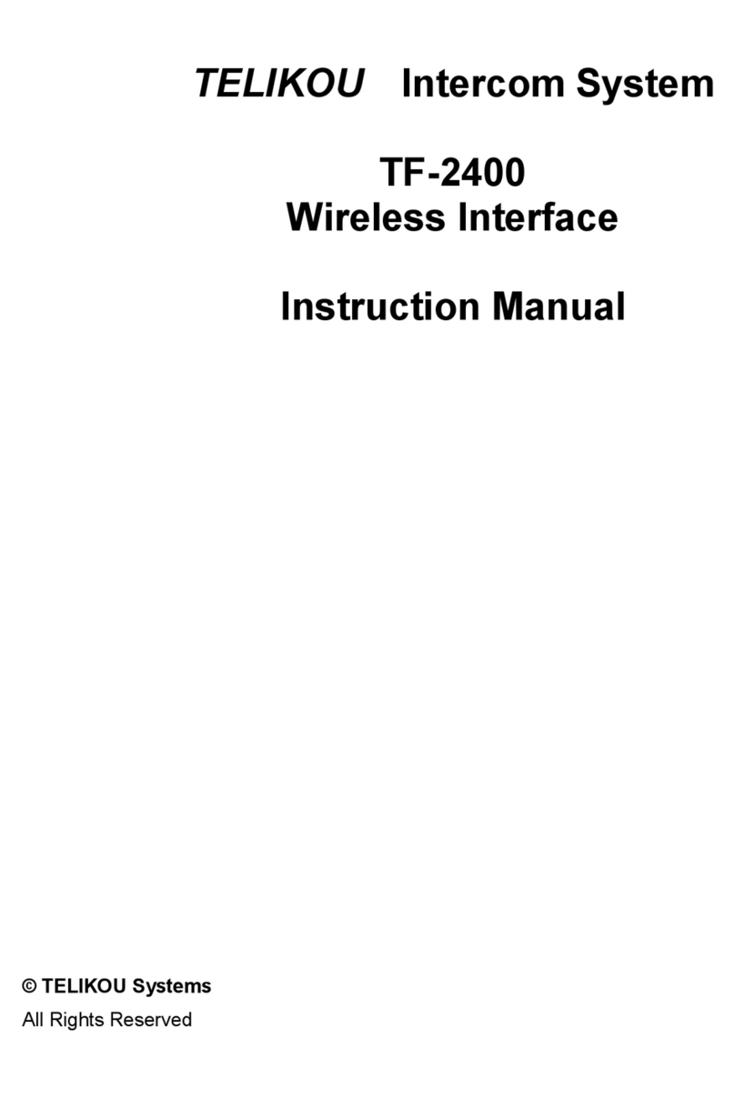Telikou TF-2400 instruction manual