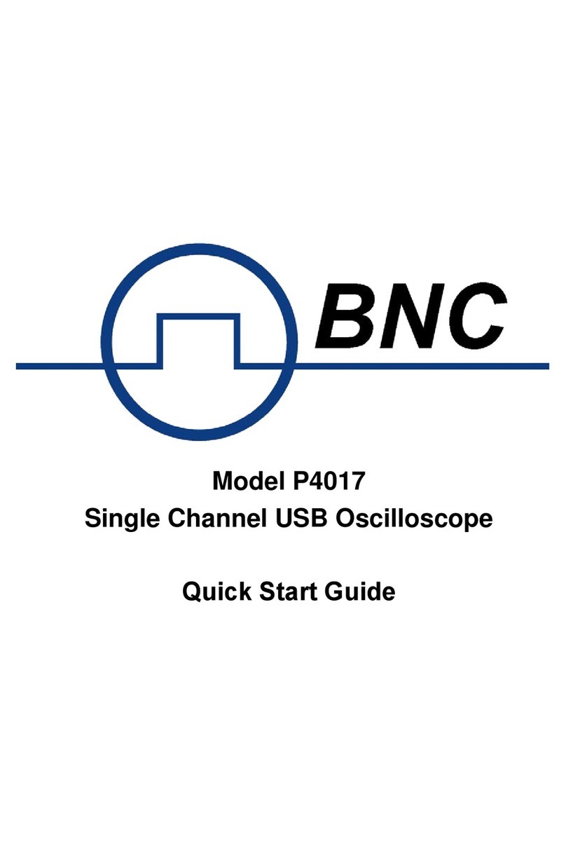 BNC P4017 User manual