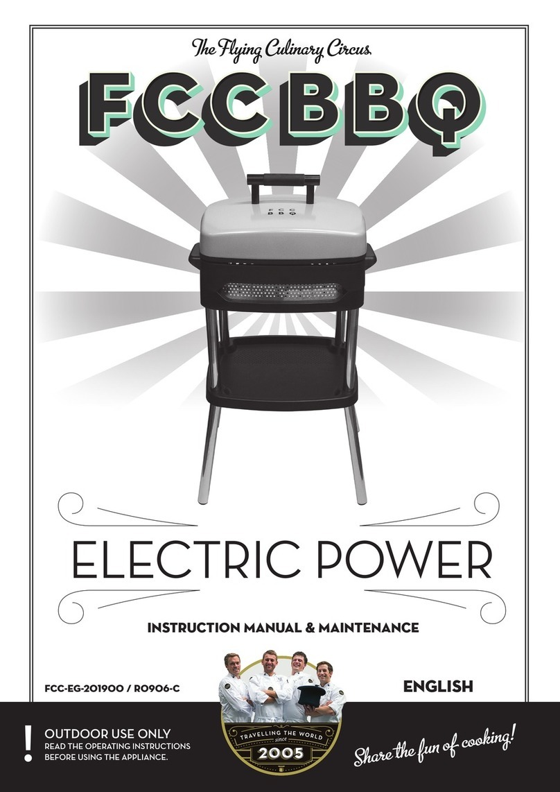 The Flying Culinary Circus FCCBBQ Instructions, manual, maintenance The Flying Culinary Circus FCCBBQ Instructions, manual, maintenance