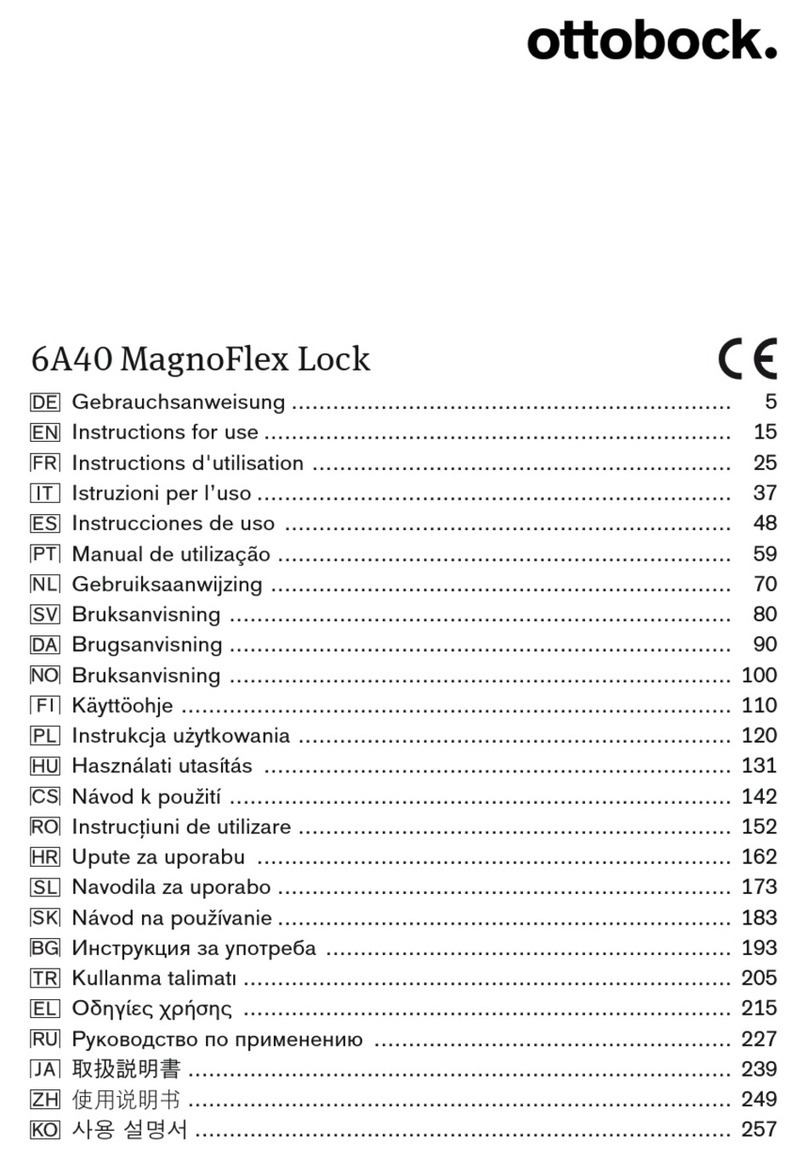Otto Bock 6A40 Instructions for use