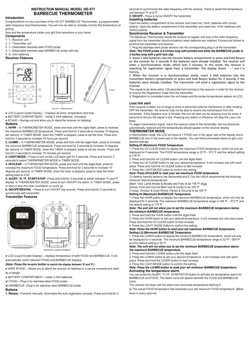 Maverick Industries HD-377 User manual