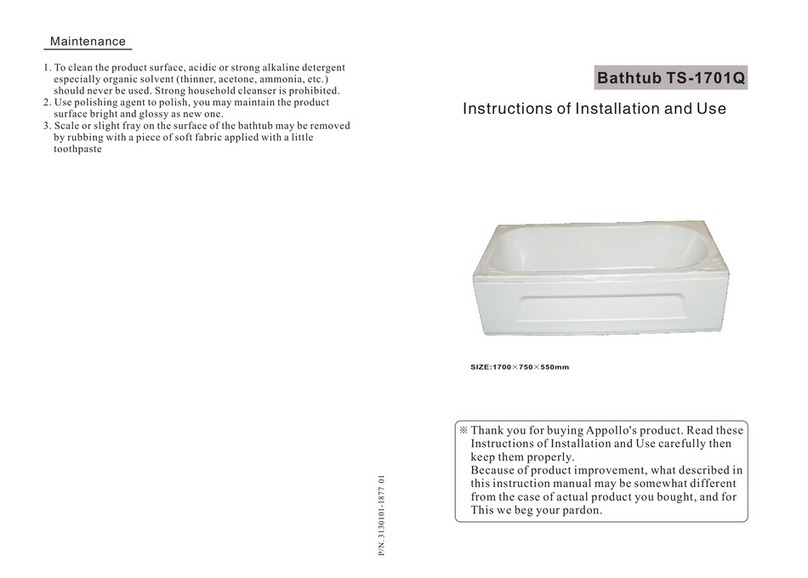 Appollo TS-1701Q Instructions of installation