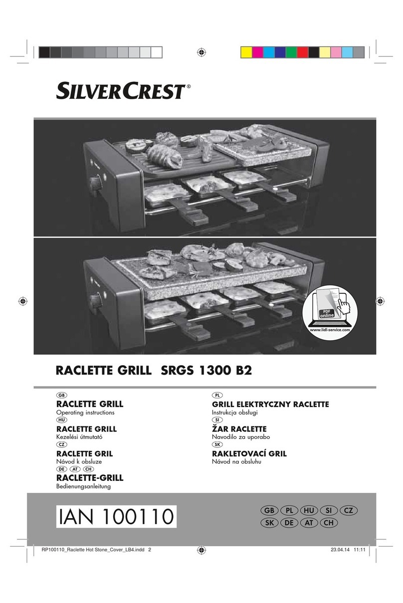Silvercrest SRGS 1300 B2 User manual Silvercrest SRGS 1300 B2 User manual