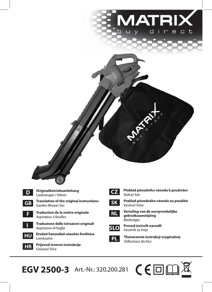Matrix EGV 2500-3 Translation of the original instructions